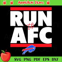 Run AFC Buffalo Bills Svg, Bills AFC East champions Svg, Sport Svg, Buffalo Bills Svg