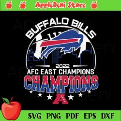Buffalo Bills Wins Champions 2022 Svg, AFC East Championship Svg, Sport Svg