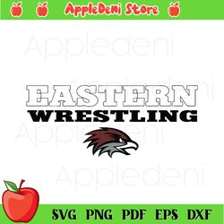 Forest Hills Eastern Wrestling Svg, Sport Svg, Eastern Wrestling Logo Svg