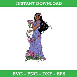 Isabela Encanto Svg, Isabela Svg, Encanto Svg, Disney Svg, Png, Dxf Eps, Instant Download