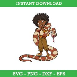 Antonio & Snake Svg, Antonio Encanto Svg, Encanto Svg, Disney Svg, Instant Download