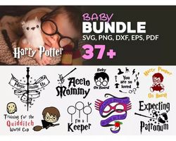 HARRY POTTER BABY SVG BUNDLE - Mega Bundle svg, png, dxf, Files For Print And Cricut