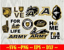 Army Black Kinght Football Team svg, Army Black Kinght svg, N C A A SVG, Logo bundle Instant Download