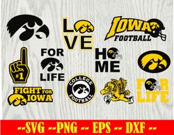 Lowa Hawkeyes svg, Football svg, football svg,College Football svg, N C A A SVG, Logo bundle Instant Download