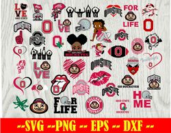 Ohio State Buckeyes Football Team svg, Ohio State Buckeyes svg, N C A A SVG, Logo bundle Instant Download