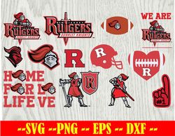 Rutgers Scarlet svg, Knights Logo svg,  Rutgers University , Mascot Logo, N C A A SVG, Logo bundle Instant Download