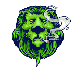 Weed Lions Smoke Svg, cannabis Svg, Stoner Svg, Marijuana Svg, Weed Smokings Svg File Cut Digital Download