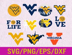 West Virginia svg, n c aa team, Logo bundle, Instant Download