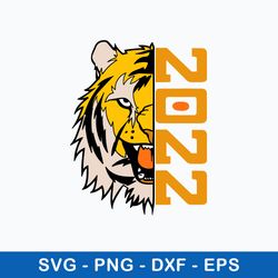 Tiger 2022 Chinese New Year of the Tiger Svg, Png Dxf Eps File