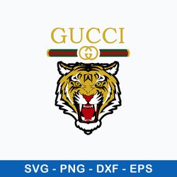 Tiger Gucci Fashions Svg, Gucci Svg, Tiger Svg, Brand Svg, Png Dxf Eps File