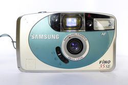 Samsung FINO 35 SE 28mm lens point&shoot film camera 35mm with strap
