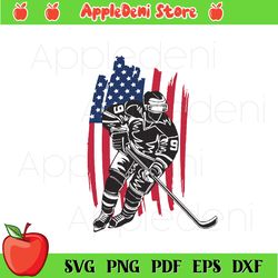 United States hockey player SVG, Sport Svg, American hockey Svg, National Hockey League SVG, United States of America ho