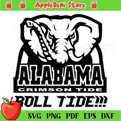Alabama Crimson Tide Roll Tide Svg, Sport Svg, Alabama Svg, Alabama Football Svg