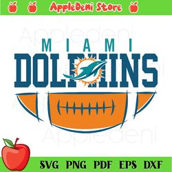 Miami Dolphins Football Team Logo svg, Sport Svg, Dolphins Logo, NFL svg