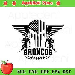 Denver Broncos Logo svg, Sport Svg, NFL Svg, American Football Svg