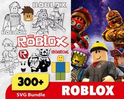 ROBLOX SVG BUNDLE - Mega Bundle svg, png, dxf, Files For Print And Cricut