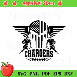 Los Angeles Charhers Logo svg, Sport Svg, NFL Svg, American Football Svg