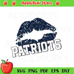 Leopard Pattern Lips New England Patriots Svg, Sport Svg, New England Patriots Lips