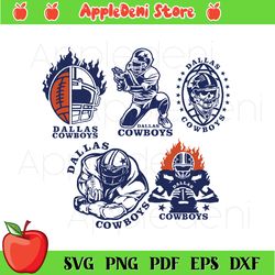 Dallas Cowboy Football Team Svg Bundle, Sport Svg, Dallas Cowboy Svg, Football Team Svg, NFL