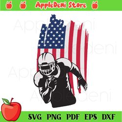 United States Football Player Svg, Sport Svg, American Football Svg, American Football League