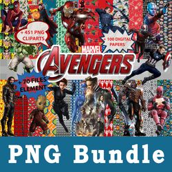 Superhero Png, Superhero Bundle Png, cliparts, Printable, Cartoon Characters