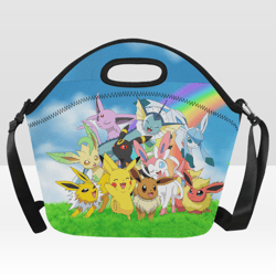Pokemon Pikachu Neoprene Lunch Bag, Lunch Box