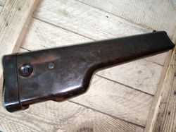 Cool 1950s Red Army USSR Soviet APS Stechkin Pistol Stock  Bakelite Holster ,Original