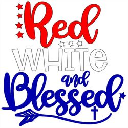 July SVG DXF JPEG Silhouette Cameo Cricut fireworks svg family Red White Blessed July svg 4th of July svg Fourth of July