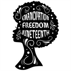 Emancipation Freedom Juneteenth SVG Files For Silhouette, Files For Cricut, SVG, DXF, EPS, PNG Instant Download1