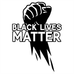 Black lives matter SVG, DXF, EPS, PNG Instant Downloadf