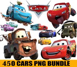 450 File CARS Bundle Png, CARS Png, Disney CARS Bundle Png, Disney Png Digital Download