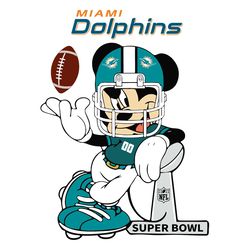 Mickey Mouse Miami Dolphin Svg, Sport Svg, Miami Dolphins Svg, Dolphins Football Team, Dolphins Svg, Miami Dolphins Svg,