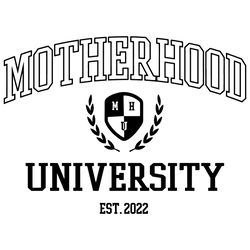 Mother Hood University SVG, Motherhood university Motherhood Svg