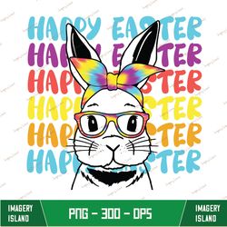 Happy Easter Bunny Tie Dye Sublimation, Bunny Tie Dye Png, Easter Bunny Png, Tie Dye Rabbit Sublimation File, Easter Bun