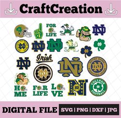 23 Files Notre Dame Fighting Irish, Notre Dame Fighting Irish svg, Notre Dame Fighting Irish clipart, Notre Dame Fightin
