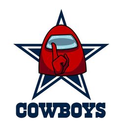 Dallas Cowboys Among Us Svg, Sport Svg, Cowboys Svg, Dallas Svg, Super Bowl Svg, Dallas Football, Cowboys Fan, NFL Teams