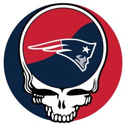 New England Patriots Skull Svg, Sport Svg, New England Patriots Svg, Patriots Football Team, Patriots Svg, NE Patriots S