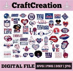 50 Files New York Giants Svg Bundle, New York Svg, Giants svg, New York Giants cricut, NFL teams svg, NFL svg, Football