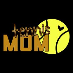 Tennis Mom Svg, Sport Svg, Tennis Svg, Mom Svg, Ball Svg, Tennis Mom Svg, Cheer Mom Squad Svg, Heart Svg, Mother Gift, M