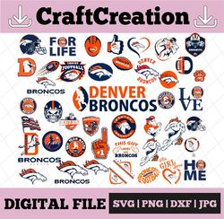44 Files Denver Broncos, Denver Broncos svg, Denver Broncos clipart, Denver Broncos cricut,NFL teams svg, Football Teams