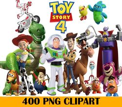 400 Png Toy Story Clipart, Toy Story Png, Disney Toy Story Bundle Png, Disney Png Digital Download