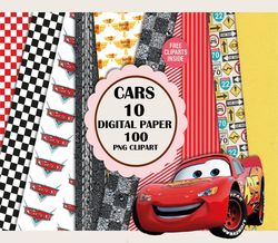 450 File CARS Bundle Png, 10 Digital Paper CARS Png, Disney CARS Bundle Png, Disney Png Digital Download