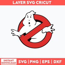 Ghostbusters Svg, Ghost Svg, Png Dxf Eps File