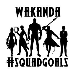 Wakanda squad goals halloween svg,svg,squad goal svg,slashers svg,michael myers svg,grey wall hanging svg,truck wall art
