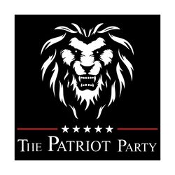 The Patriot Party Svg, Trending Svg, The Patriot Party Lion Svg, Lion Head Svg, The Patriot Party Lion Gifts Svg, The Pa