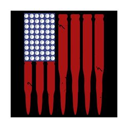Bullet Flag Svg, Trending Svg, Rifle USA Flag Svg, Rifle And USA Svg, Patriotic Flag Svg, Bullet Flag Gift, Bullet Flag