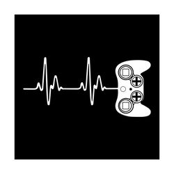 Gamer Heartbeat Video Game Lover Svg