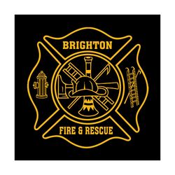 Brighton Fire And Rescue Svg, Trending Svg, Brighton Svg, Fire Department Svg, Fire Svg, Rescue Svg, Fire And Rescue Svg