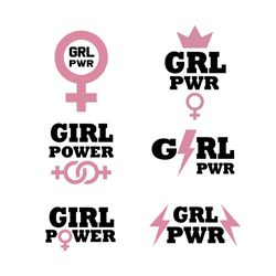 Girl power bundles svg, Girl power svg, Girl power t shirt