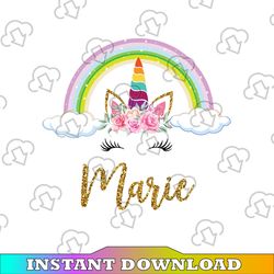Personalized Birthday Girl Png, Unicorn Birthday Png, Birthday Girl Party Png, gift for kids, Birthday Girl Png,